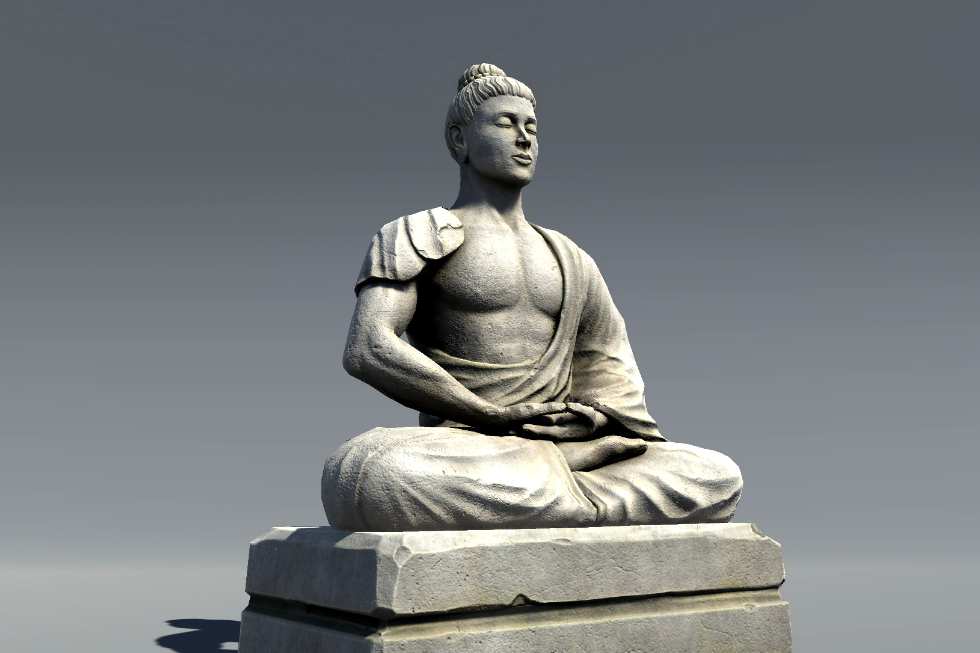 Meditator Statue