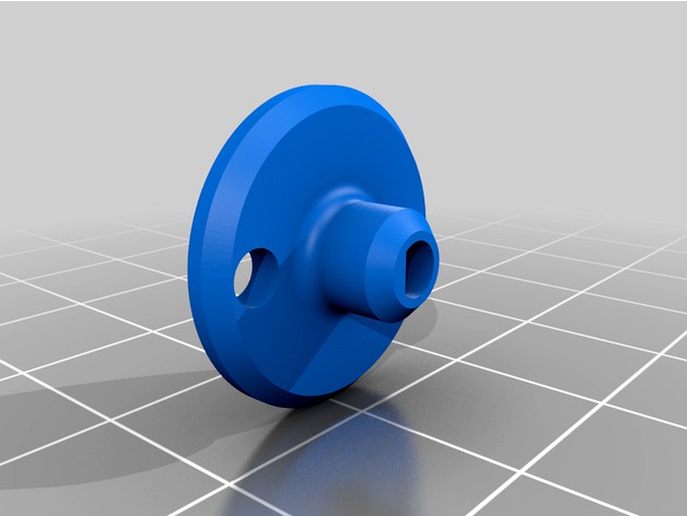 FS90R to 3mm d-shaft coupling by seighton