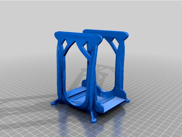 Generative Desk Paper Holder Extended (60mm space) by Karmmah