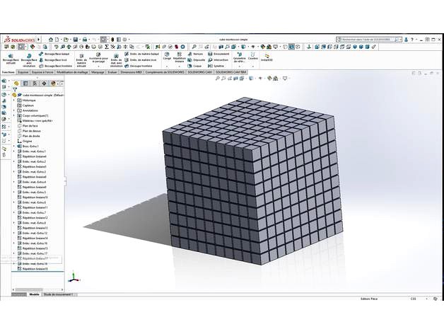 Cube Calcul montessori by Bywatt