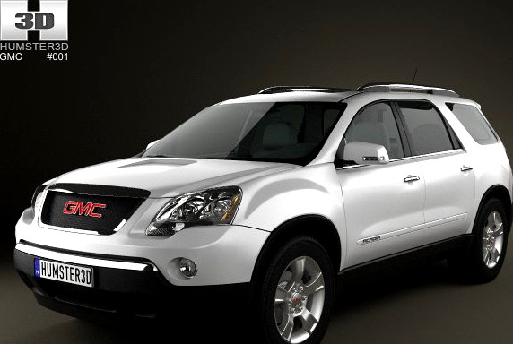 GMC Acadia 2011 3D Model