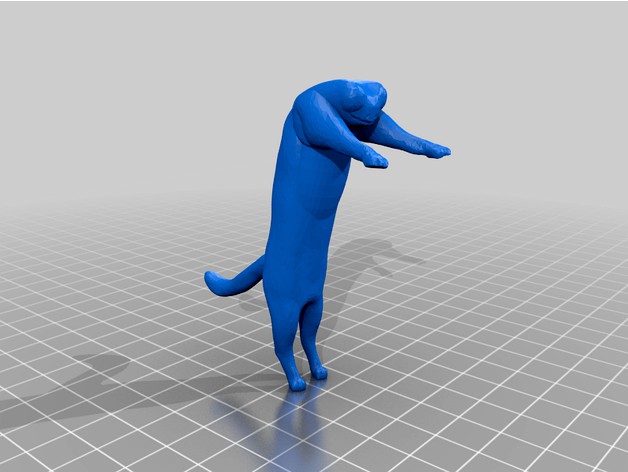 Fred the Frog but he's also Long cat by annobethal