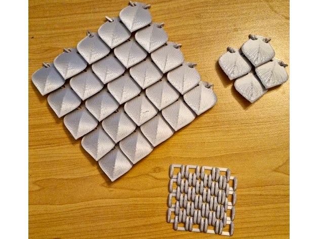 chain maille dragon scales by richmitch