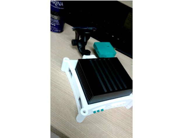 Jetson AGX Xaver Case + GPS Module Zed RTK2 for Vehicle Painel by Jefferson_Silva