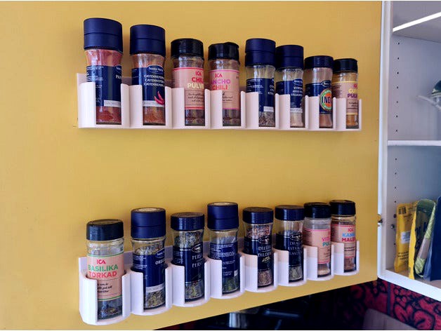 Spice rack for wall cabinet door  by MatsErik