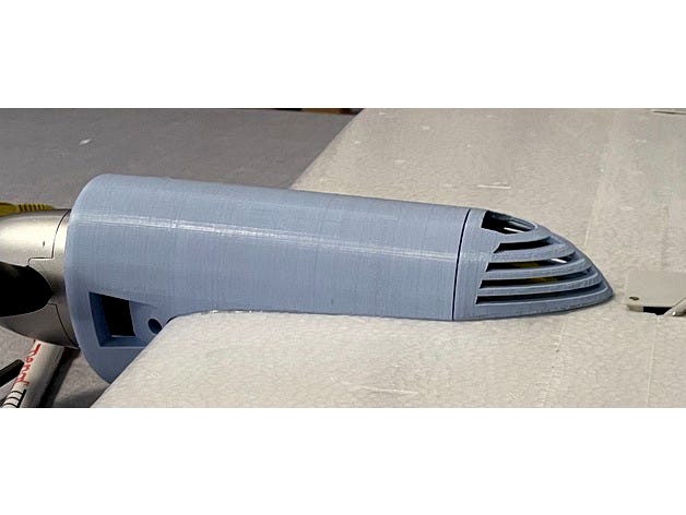 RC Plane Wing Motor Mount Sky Cruise 2.4 meters by Tekniqueman