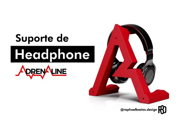 Headphone Holder - Adrenaline  by rapzz