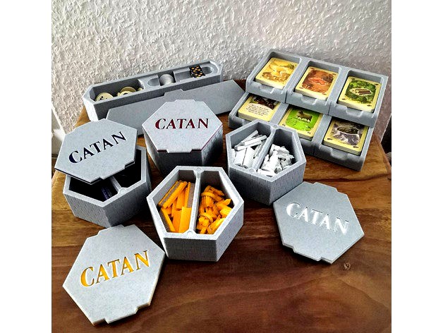 Catan accessory boxes by RicxVision