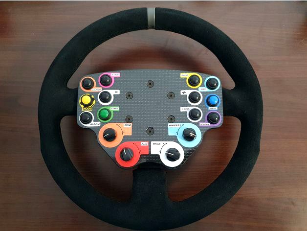 Ken Block's 2016 Ford Focus RS RX steering wheel by stanoba