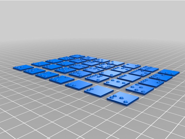 braille Alpha for chemistry elements by mitaskin