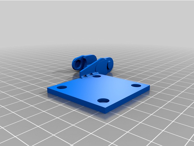 Bondtech BMG Extruder Bracket for cable chain by Blueback