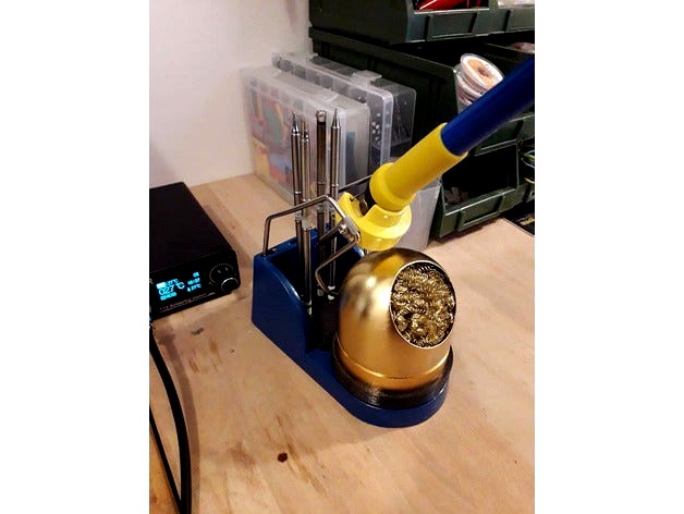 Mods for FX-951 Soldering iron holder replica  by Kaishou