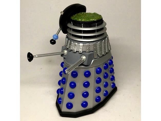 Doctor Who - 5" Guard Dalek - Destroyed Top by CaptainJimiPie