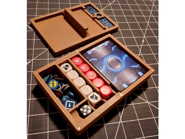 Warcaster Stowage Box/Tracker by SgtBeltfed