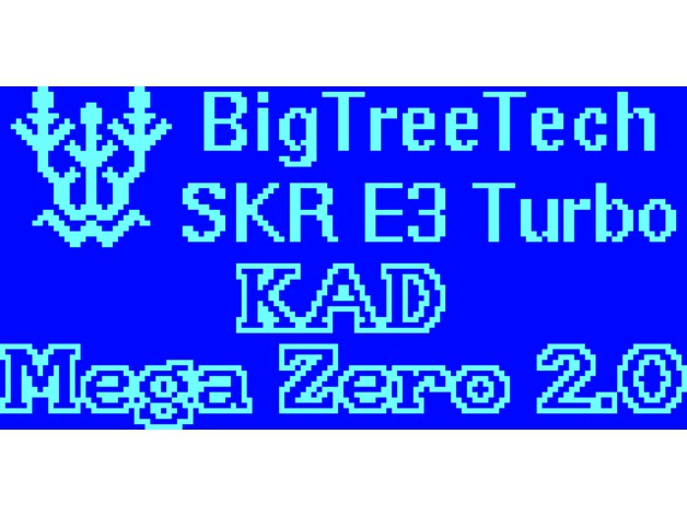 Anycubic Mega Zero 2.0: Marlin 2.0.x firmware for BTT SKR E3 Turbo board by lvader