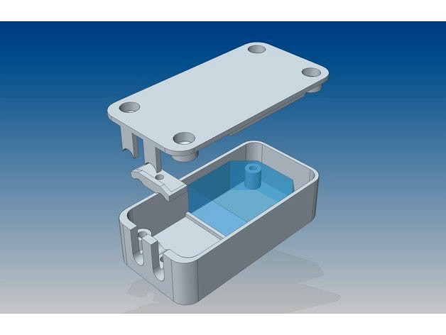 Shelly 2.5 Case - One Channel by posixp