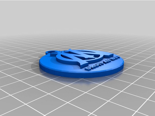 OM logo keychain by Gamax_21