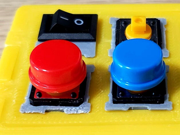 Tactile Button Switch to MX adapter by blackboots