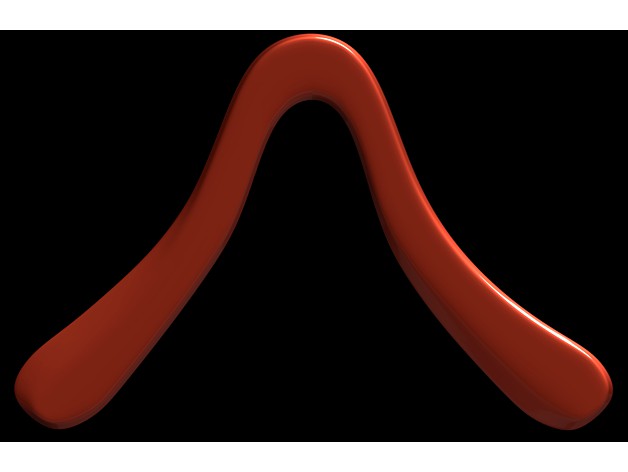 Bezier Curve Boomerang by schm4704