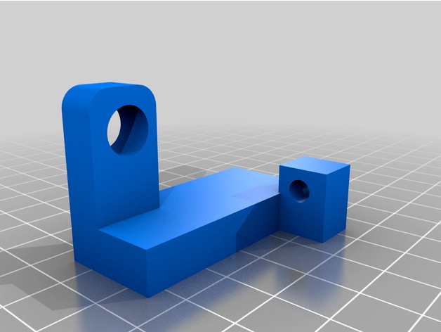 Palette 2 extruder clip for Hemera by Maximuss1001