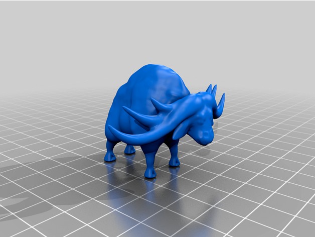 Skull Island Sker Buffalo by Xenomorph636