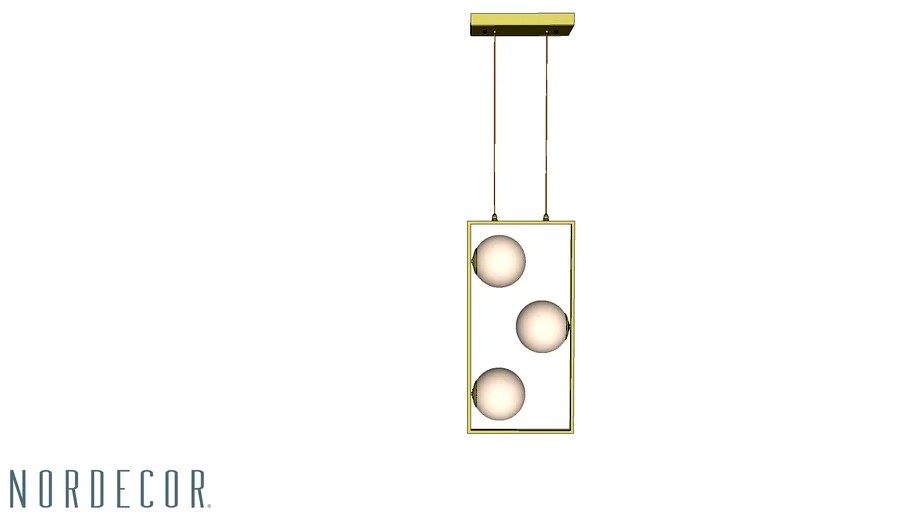 Pendente Ibba Retangular