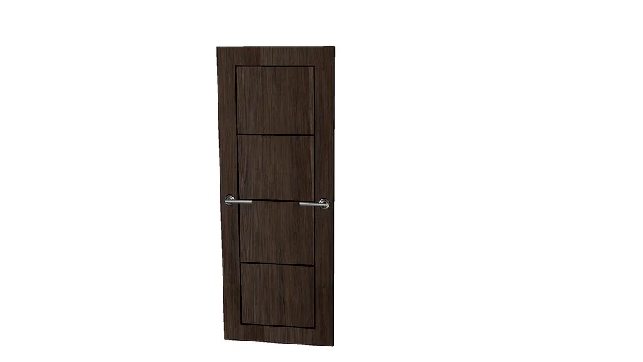 DOOR WITH HANDLE