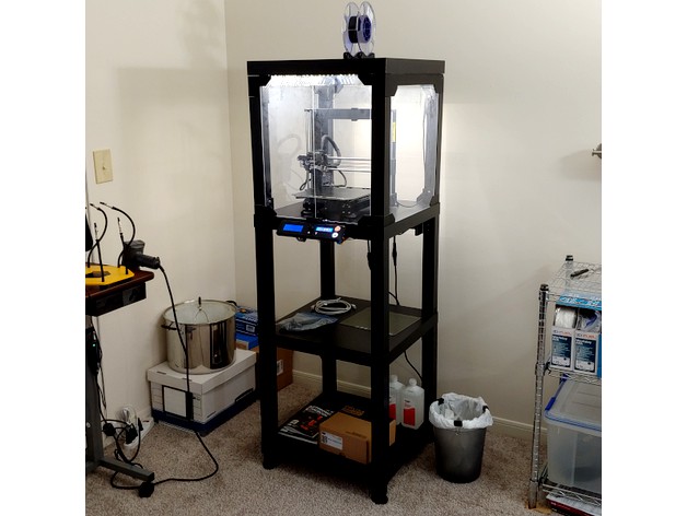 Prusa i3 MK3 LACK Enclosure with Control Panel by BC-3D