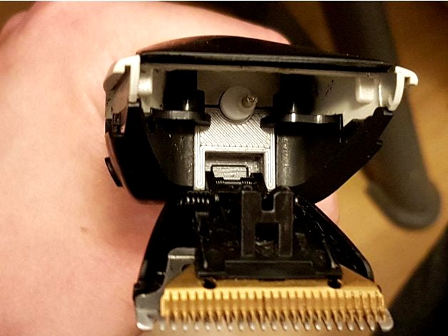Remington HC-331 hair trimmer hinge replacement by istepaniuk