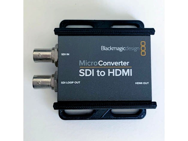 Black Magic SDI to HDMI Converter Bracket by ViperGears