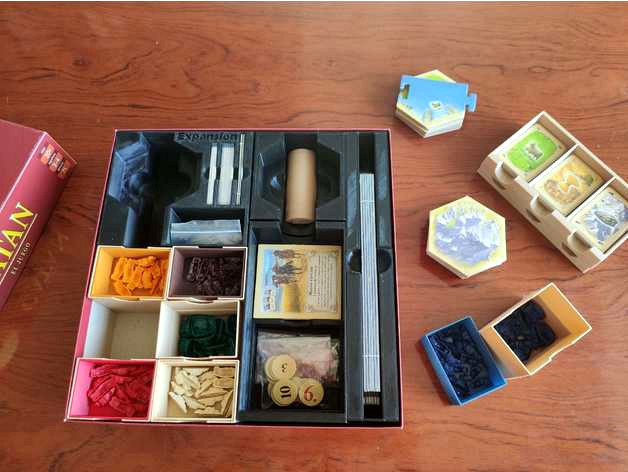 Catan Insert + Expansion 5-6 Player (European Edition) by ExceedLimits