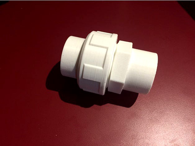 32mm Pipe Union Connector (Solvent) by MaleXLR