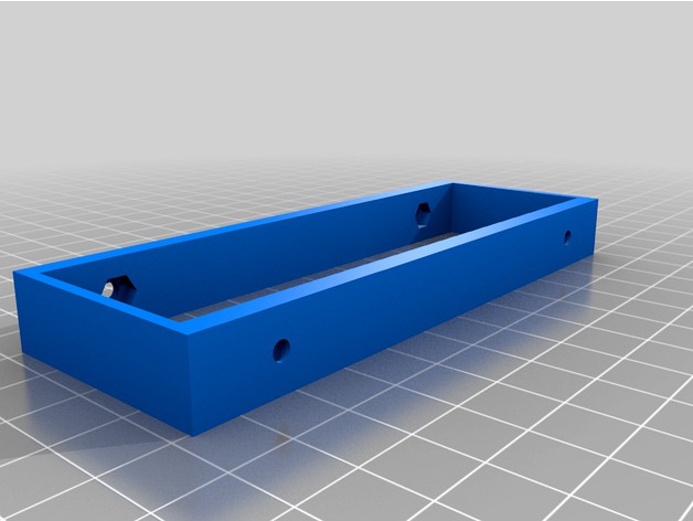 Stackable underdesk mount for O2 Dac by asharpe 3d model