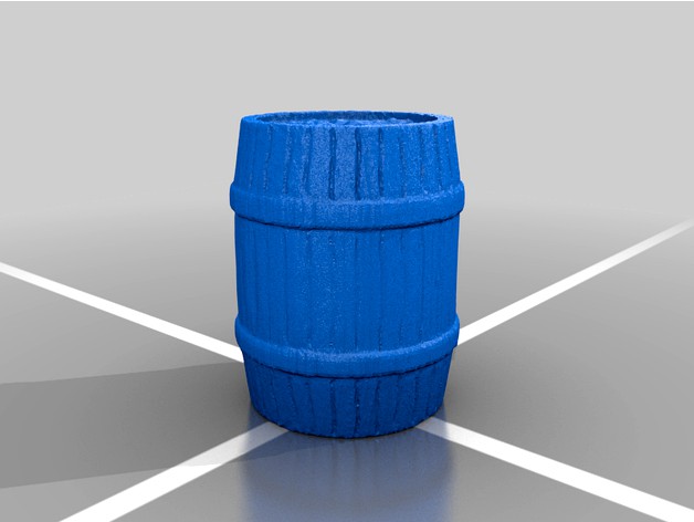 Dungeons and Dragons Barrel with water  by harriman101