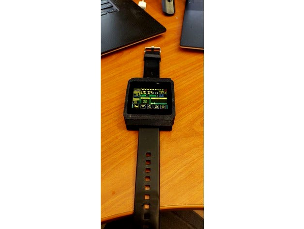 M5Stack Core2 Watch by englebert1980
