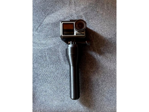 DJI Osmo Action Quick Relase Handgrip by megekara