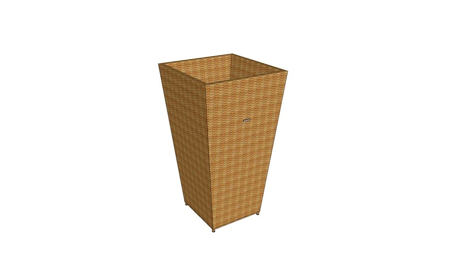 Cachepot trançado