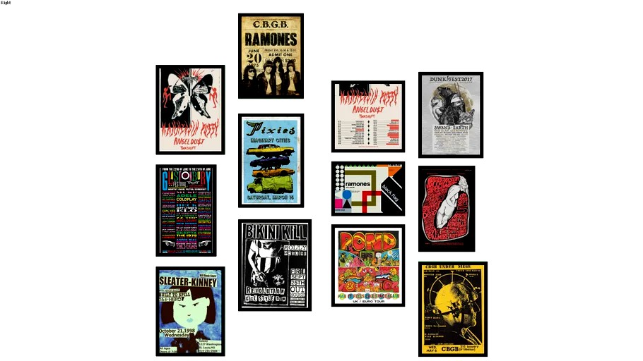 Rock posters