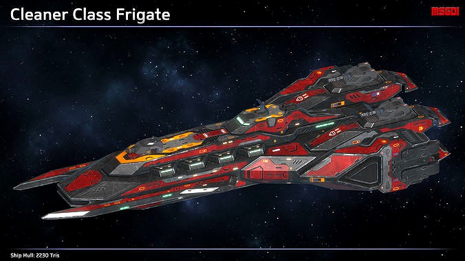 Spaceship Frigate Cleaner