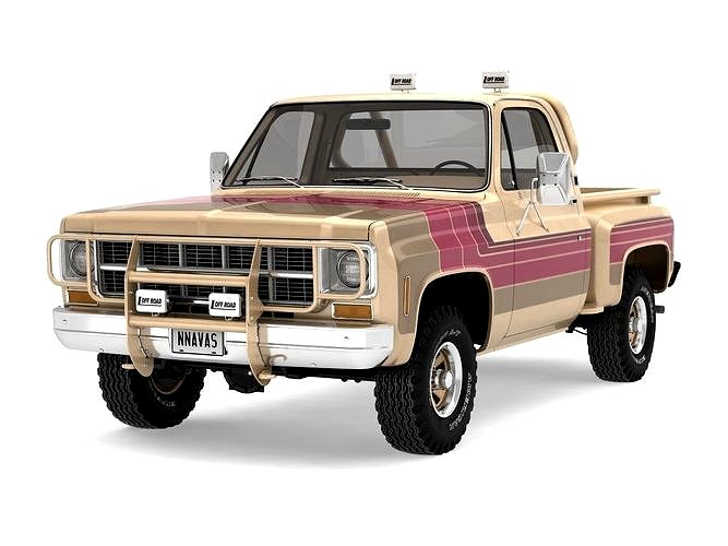 GENERIC 4WD STEPSIDE PICKUP TRUCK 11