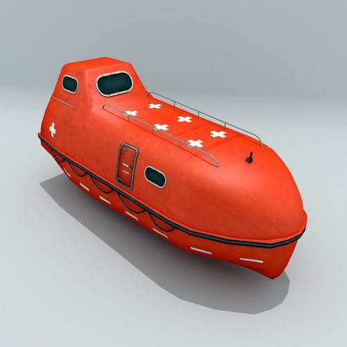 Enclosed Lifeboat