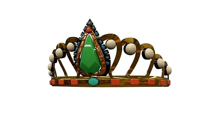 Royal crown 5 for princess and queen