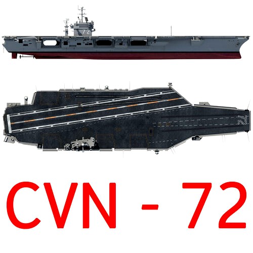 USS Abraham Lincoln Aircraft Carrier CVN-72