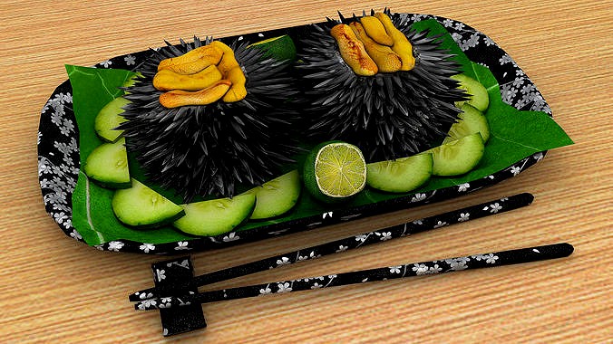 Sea Urchin Uni Sashimi