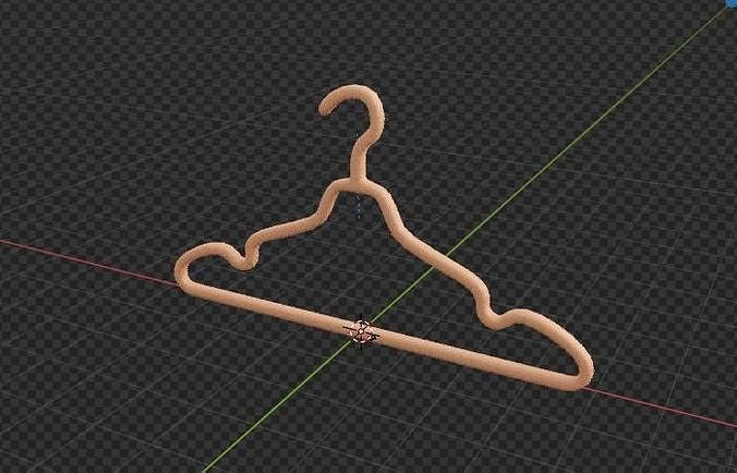 3D Model Clothes Hanger