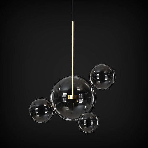 Suspension light Giopato Coombes Bolle bls 4 Lamp