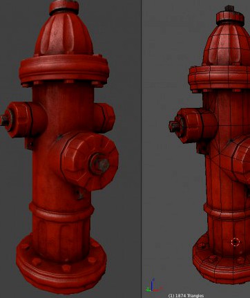 Fire Hydrant (LP + LoD)