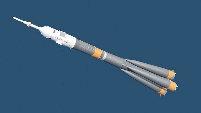 Soyuz TMA 3D Model