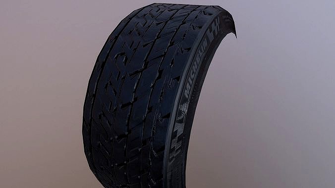 Low-poly tire