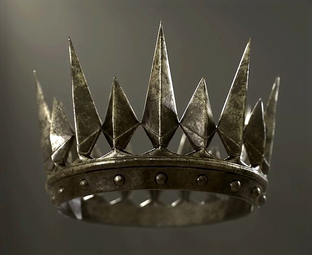 Old Medieval Dark Crown